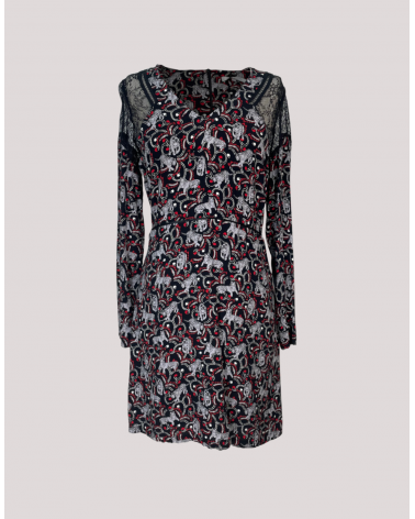 Vestido Corto Estampado Morgan | Jayme Shop