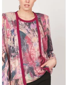 Jersey Efecto Chaqueta Olga Santoni | Jayme Shop