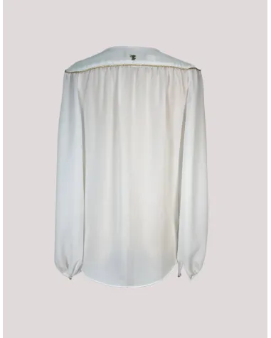 Blusa con Vivos Dorados Laura Bernal | Jayme Shop