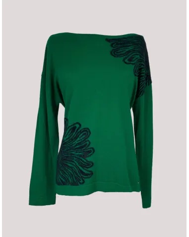 Jersey Verde Olga Santoni | Jayme Shop