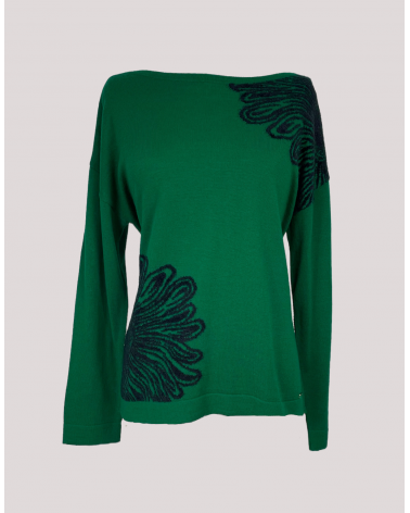 Jersey Verde Olga Santoni | Jayme Shop