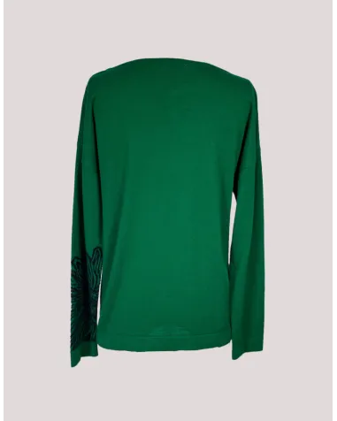 Jersey Verde Olga Santoni | Jayme Shop