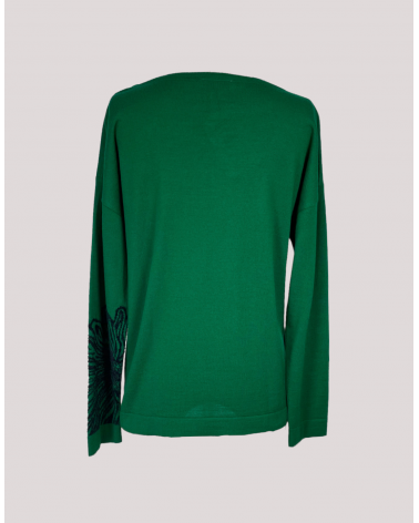 Jersey Verde Olga Santoni | Jayme Shop