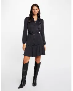 Vestido Corto Satinado Morgan | Jayme Shop