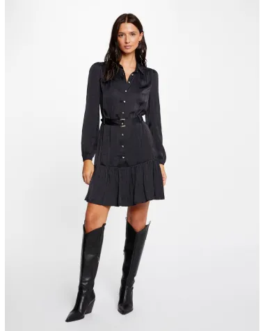 Vestido Corto Satinado Morgan | Jayme Shop