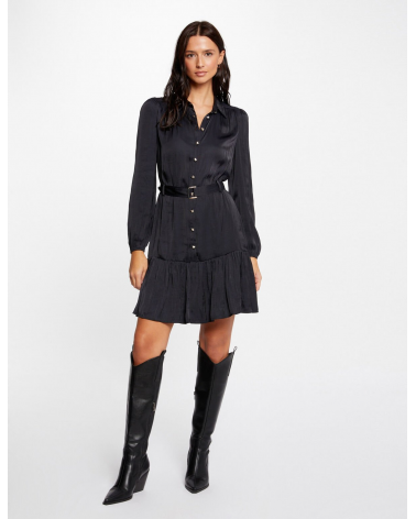 Vestido Corto Satinado Morgan | Jayme Shop