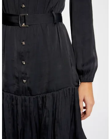 Vestido Corto Satinado Morgan | Jayme Shop