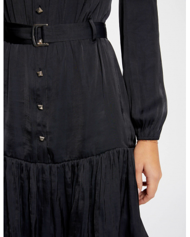 Vestido Corto Satinado Morgan | Jayme Shop