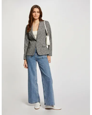 Americana con Estampado Chevron Morgan | Jayme Shop