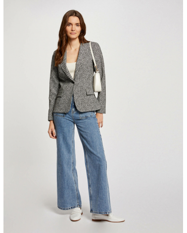 Americana con Estampado Chevron Morgan | Jayme Shop