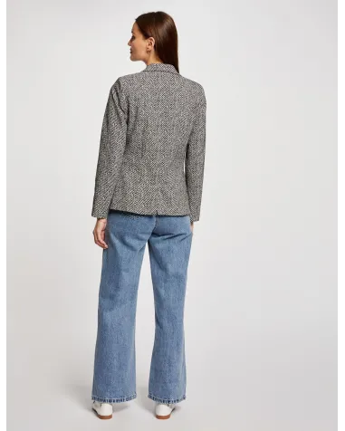 Americana con Estampado Chevron Morgan | Jayme Shop