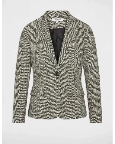 Americana con Estampado Chevron Morgan | Jayme Shop