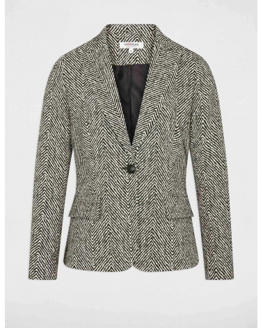 Americana con Estampado Chevron Morgan | Jayme Shop