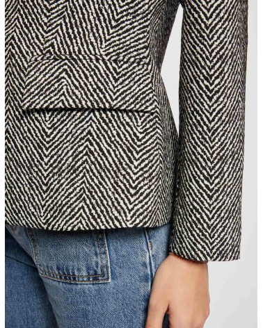 Americana con Estampado Chevron Morgan | Jayme Shop