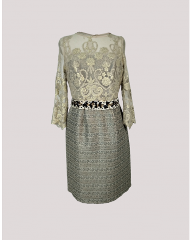 Vestido de Tul Bordado Matilde Cano | Jayme Shop