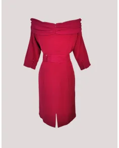 Vestido Corto Cuello Barco Raffaello | Jayme Shop 2