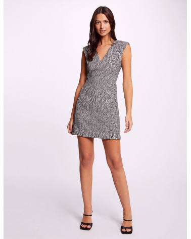 Vestido Corto Chevron Morgan | Jayme Shop