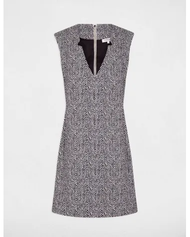 Vestido Corto Chevron Morgan | Jayme Shop