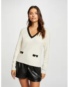 Jersey con Escote en V Morgan | Jayme Shop