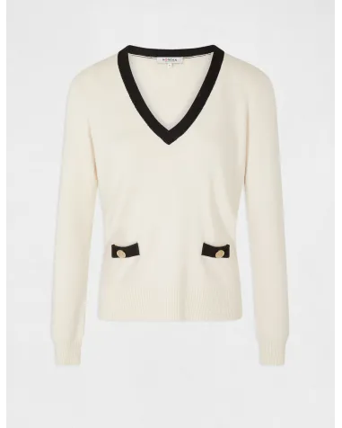 Jersey con Escote en V Morgan | Jayme Shop