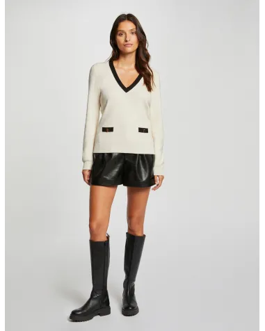 Jersey con Escote en V Morgan | Jayme Shop