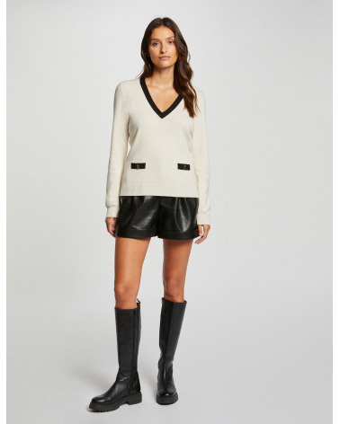 Jersey con Escote en V Morgan | Jayme Shop