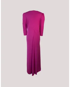 Vestido Largo Bicolor Carla Ruiz | Jayme Shop 2