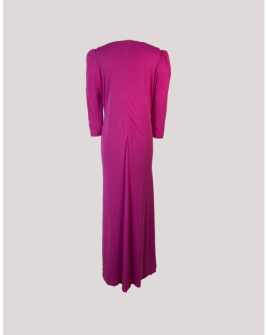 Vestido Largo Bicolor Carla Ruiz | Jayme Shop