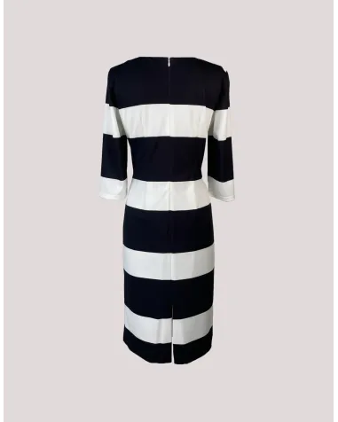 Vestido De Rayas Arggido | Jayme Shop