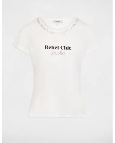 Camiseta con Strass Morgan | Jayme Shop