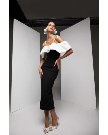 Vestido Bicolor Alicia Rueda | Jayme Shop