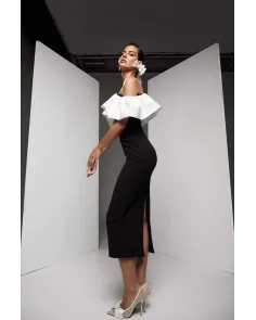 Vestido Bicolor Alicia Rueda | Jayme Shop 2