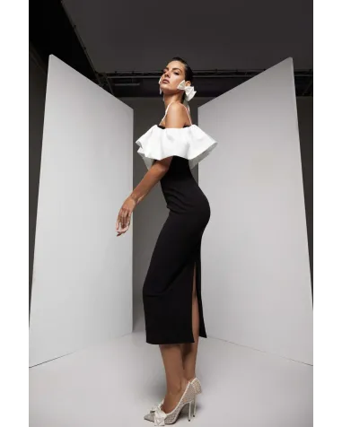 Vestido Bicolor Alicia Rueda | Jayme Shop