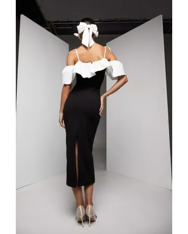 Vestido Bicolor Alicia Rueda | Jayme Shop