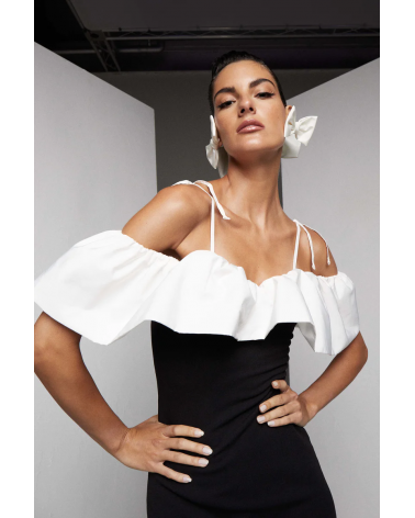 Vestido Bicolor Alicia Rueda | Jayme Shop