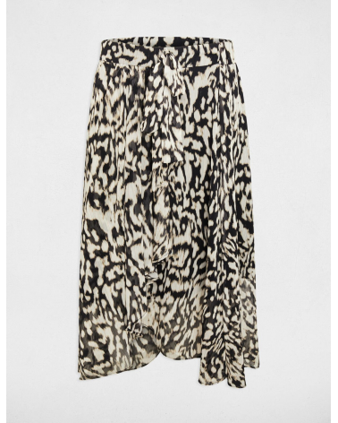 Falda Midi Estampada Morgan | Jayme Shop