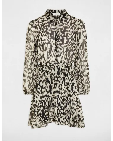 Vestido Corto Estampado Morgan | Jayme Shop