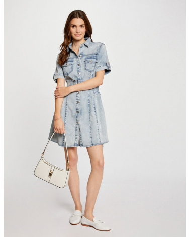 Vestido Corto Vaquero Morgan | Jayme Shop