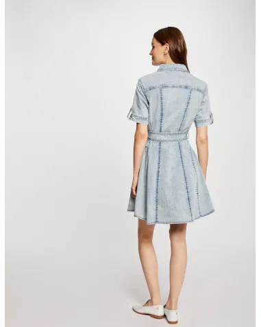 Vestido Corto Vaquero Morgan | Jayme Shop