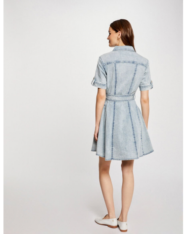 Vestido Corto Vaquero Morgan | Jayme Shop