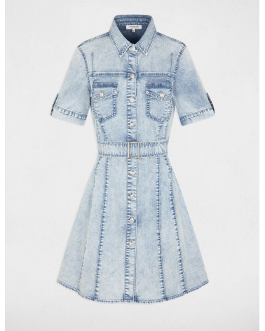 Vestido Corto Vaquero Morgan | Jayme Shop