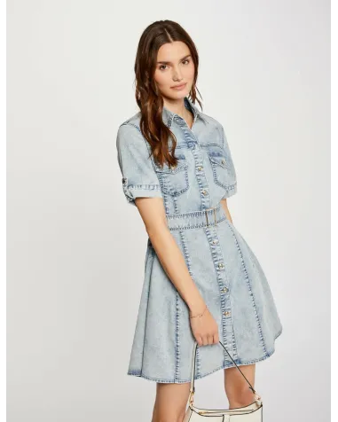 Vestido Corto Vaquero Morgan | Jayme Shop