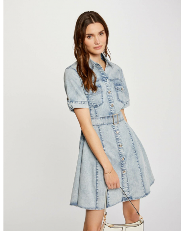 Vestido Corto Vaquero Morgan | Jayme Shop