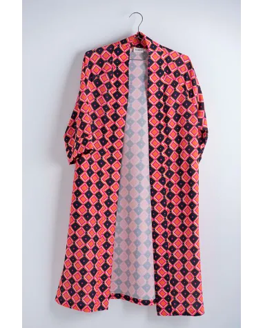 Kaftán Geométrico Hongo | Jayme Shop