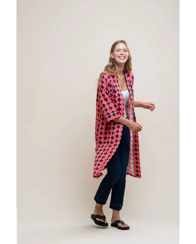 Kaftán Geométrico Hongo | Jayme Shop