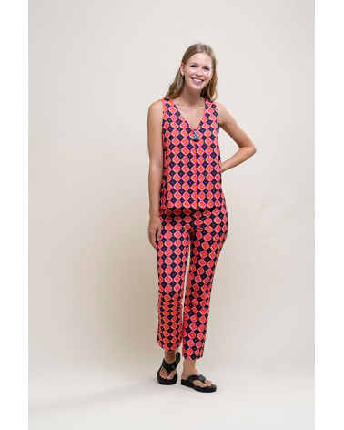 Kaftán Geométrico Hongo | Jayme Shop