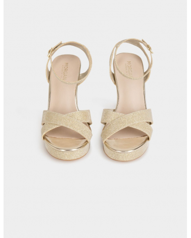 Sandalias Doradas Morgan | Jayme Shop