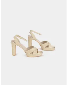 Sandalias Doradas Morgan | Jayme Shop