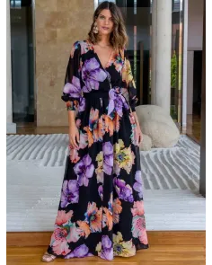 Vestido Largo Evassé | Jayme Shop