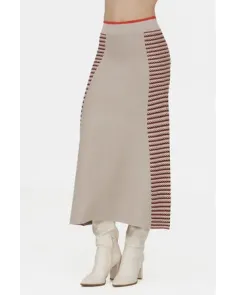 Falda Midi de Punto Wnt | Jayme Shop